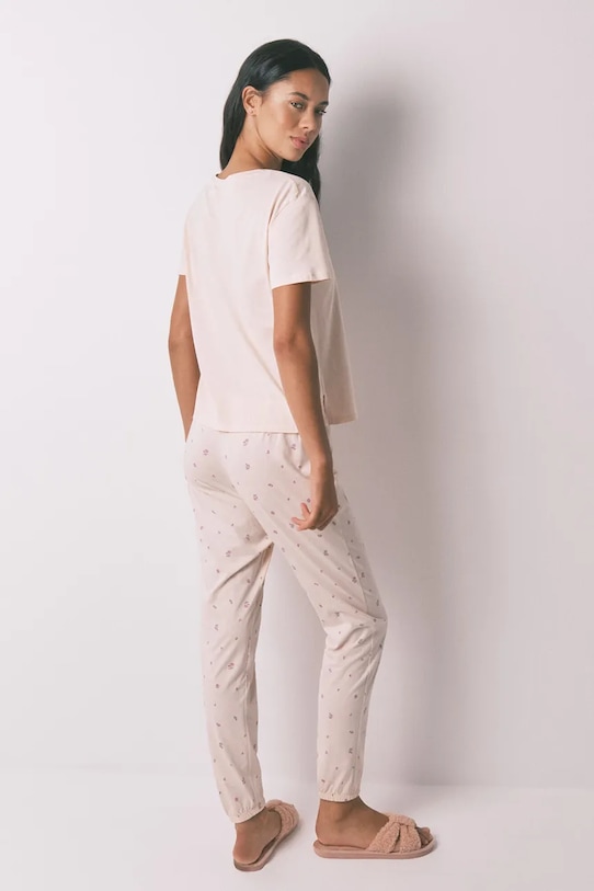 women'secret pijamale de bumbac 3592421 roz