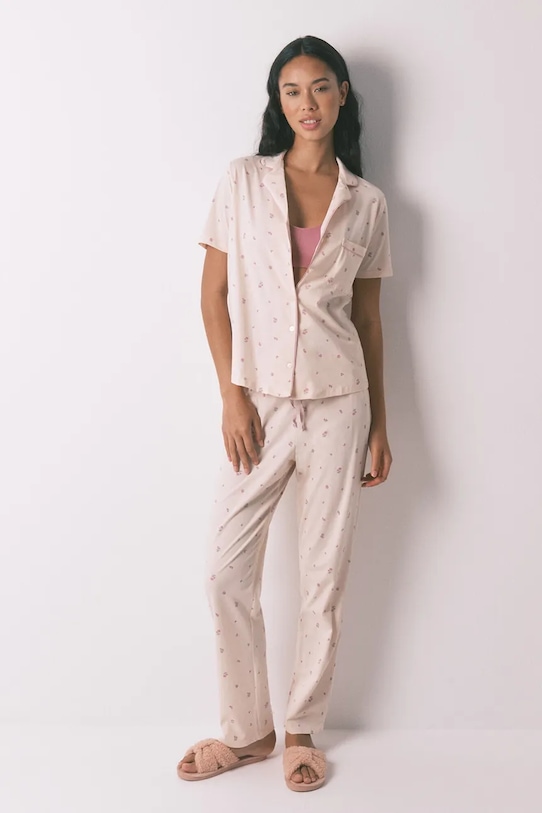 Бавовняна піжама women'secret бавовна рожевий 3592429