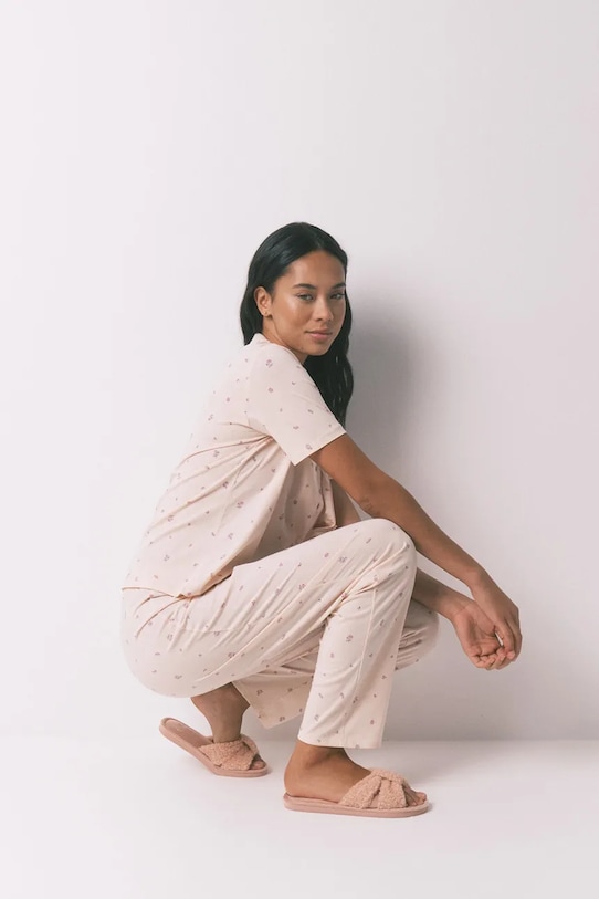 Бавовняна піжама women'secret 3592429 рожевий