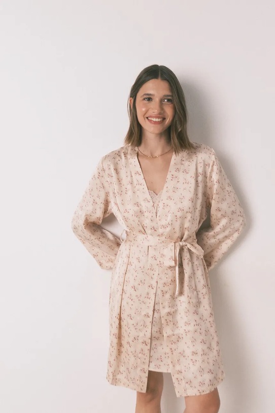 women'secret szlafrok 2532437 różowy AW25