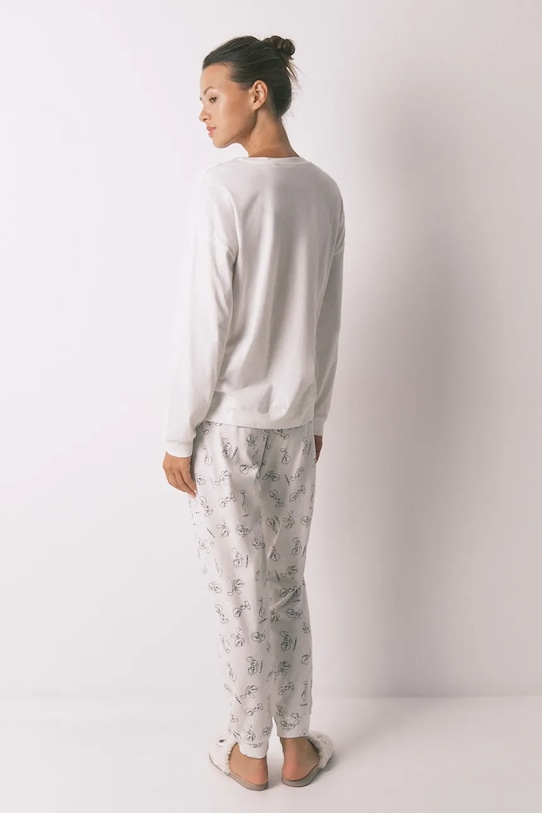 women'secret pijamale de bumbac 3132125 bej