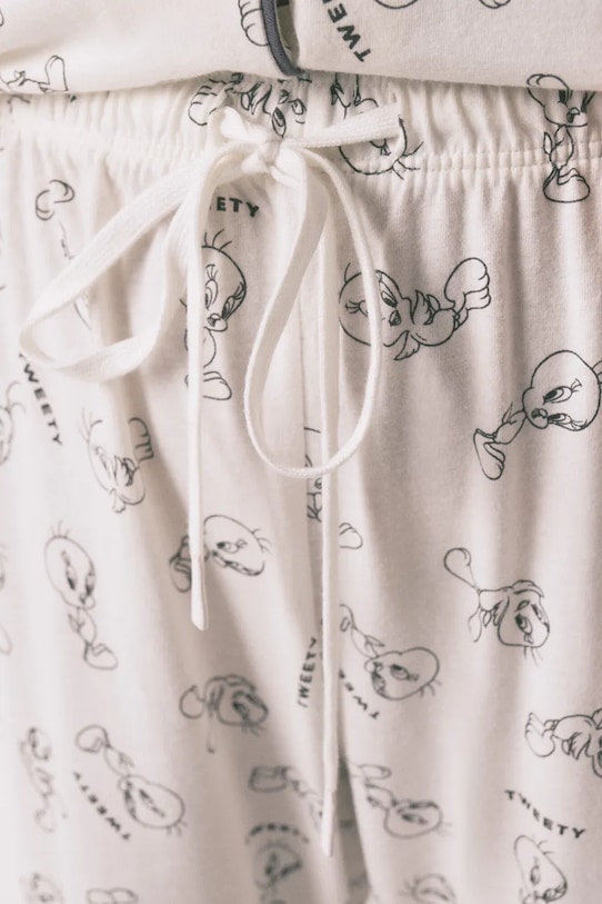 Хлопковая пижама women'secret бежевый 3132137