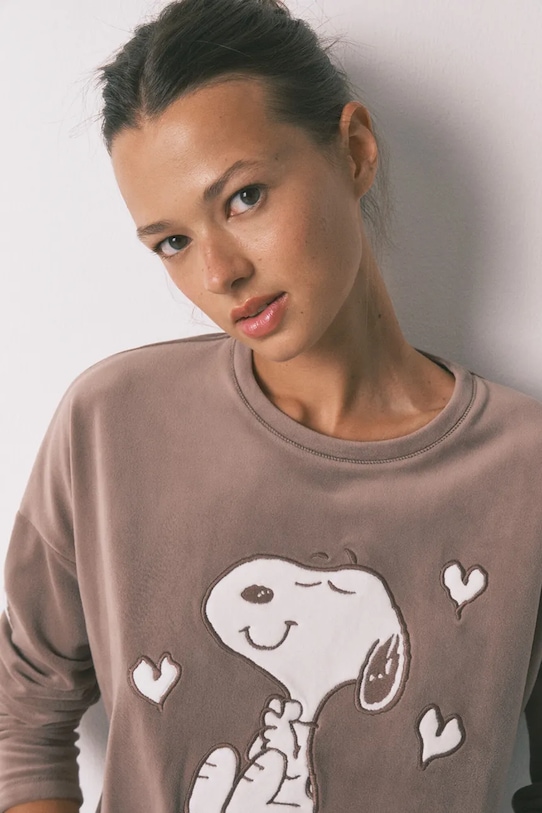 Odzież women'secret piżama 3132134 brązowy