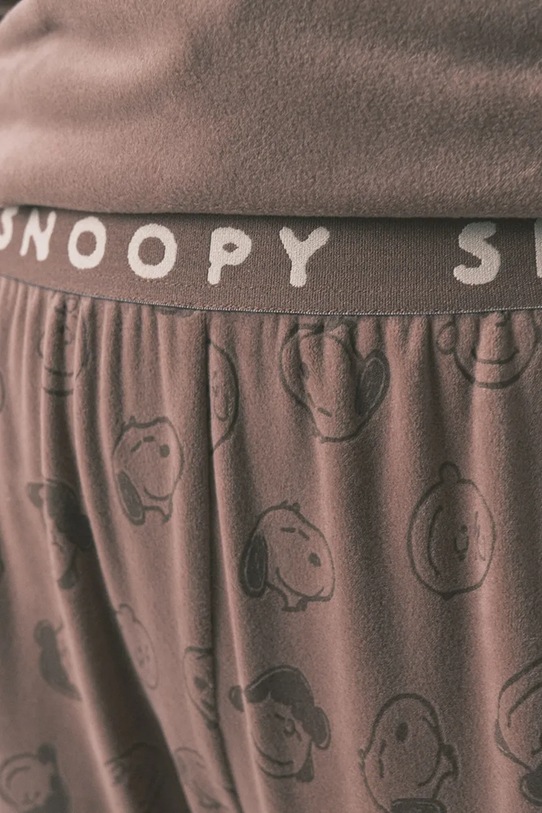 women'secret piżama brązowy 3132134