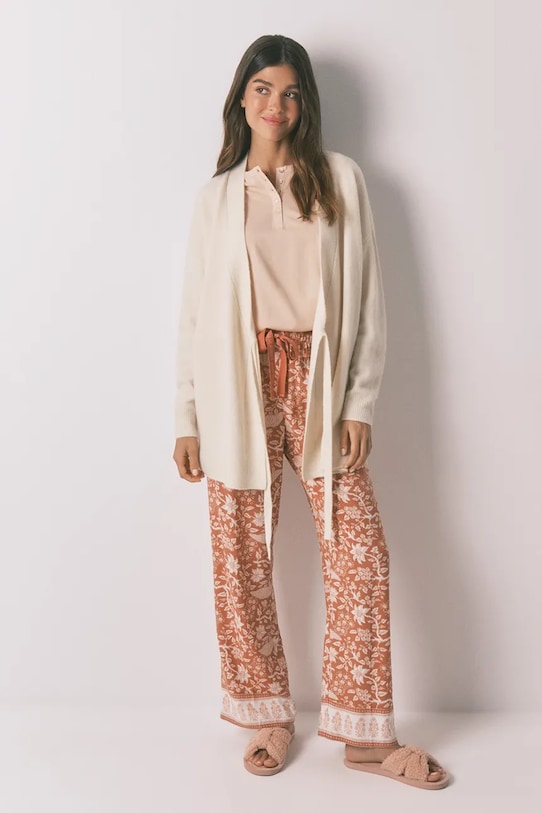 women'secret halat de baie din amestec de lână 3142299