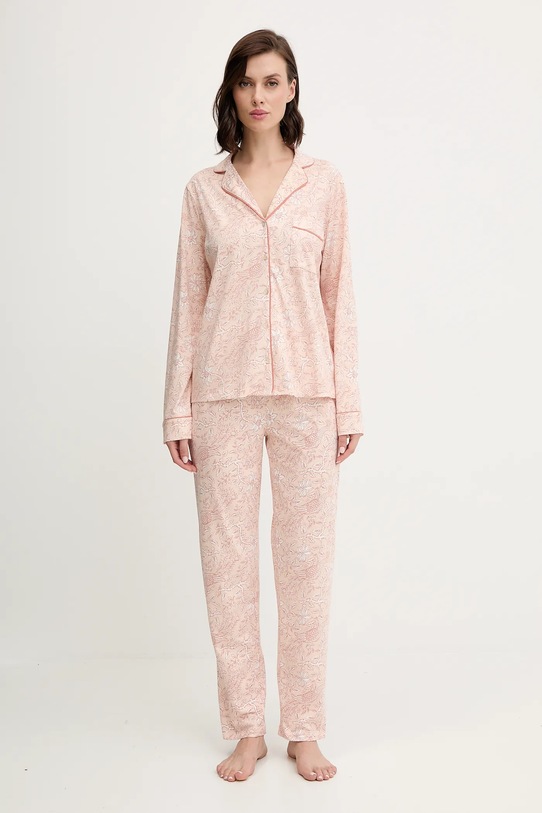 Bavlněné pyžamo women'secret sada oranžová 4852096