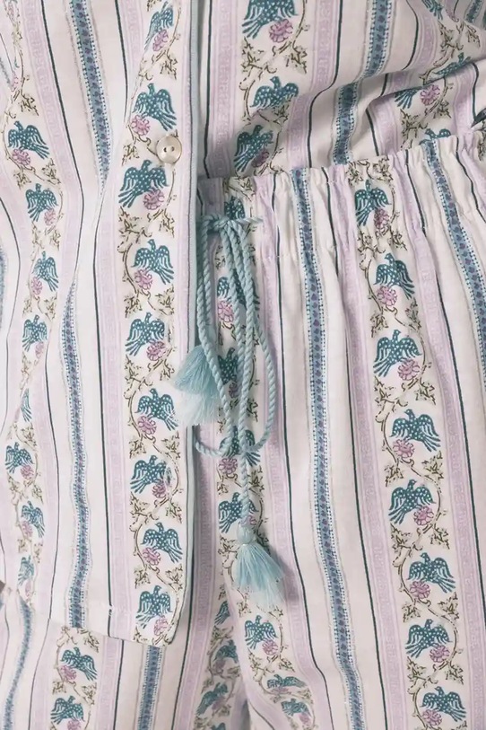 women'secret pijamale de bumbac turcoaz 4852097