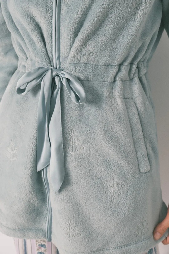 Odzież women'secret szlafrok 3142294 turkusowy