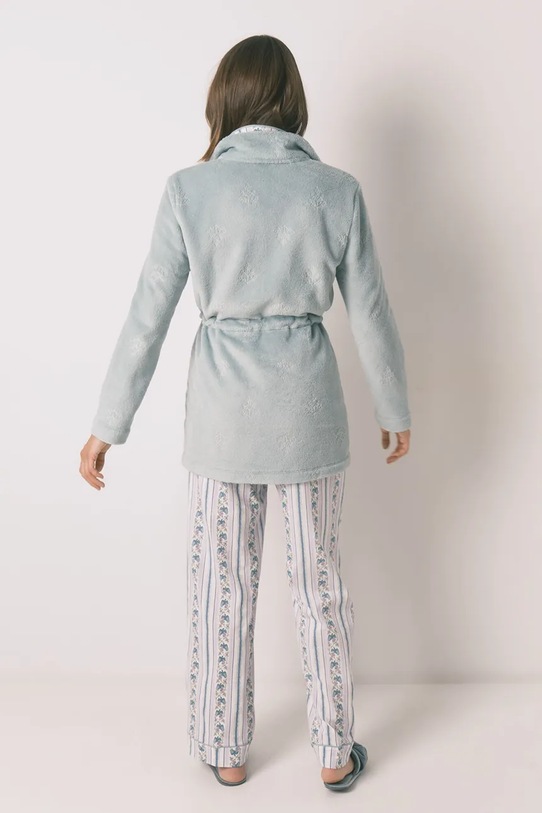 women'secret szlafrok 3142294 turkusowy