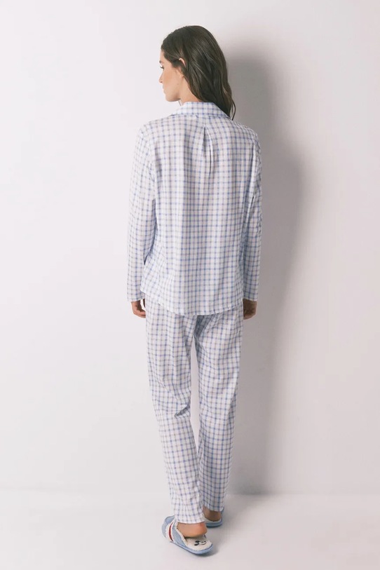 Бавовняна піжама women'secret 3132158 блакитний