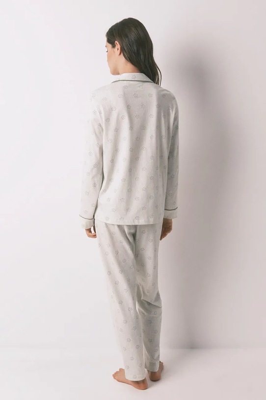 women'secret piżama bawełniana Snoopy 3132127 biały