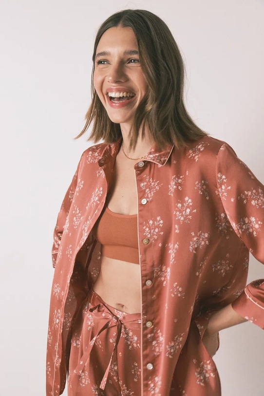 women'secret pijama 2542463 portocaliu AW25