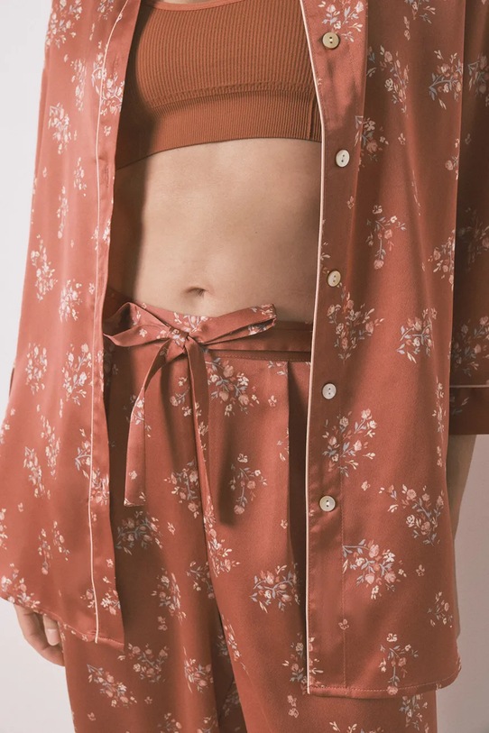 Odzież women'secret piżama 2542463 pomarańczowy