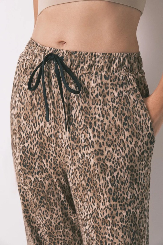 women'secret spodnie piżamowe 3702261 brązowy AW25