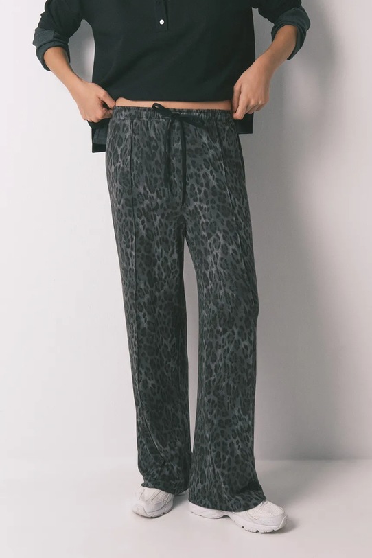 women'secret spodnie piżamowe dzianina szary 3702262