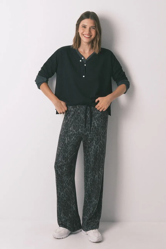 Odzież women'secret spodnie piżamowe 3702262 szary