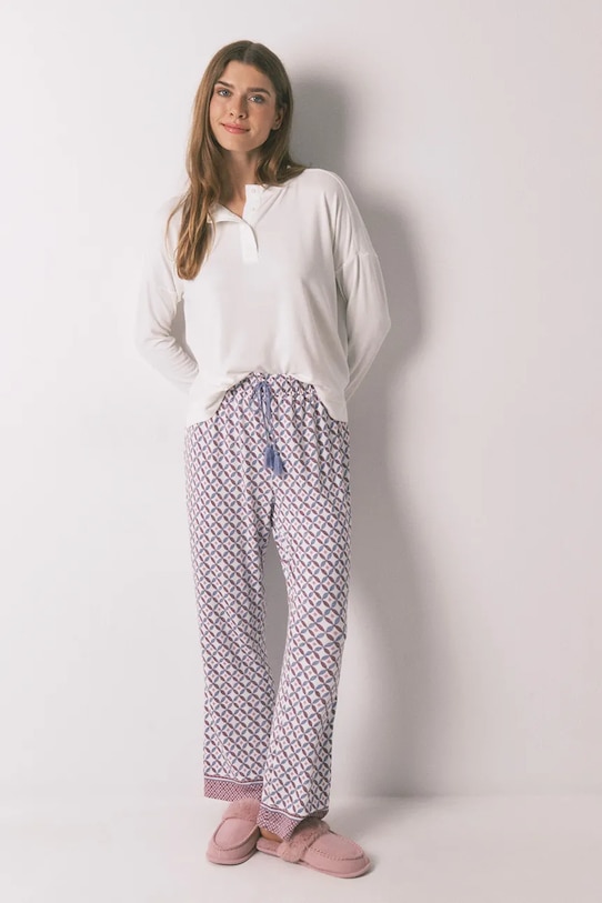 Îmbrăcăminte women'secret pantaloni de pijama 3702255 albastru