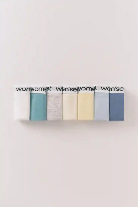 women'secret stringi 7-pack 4932663 szary AW25