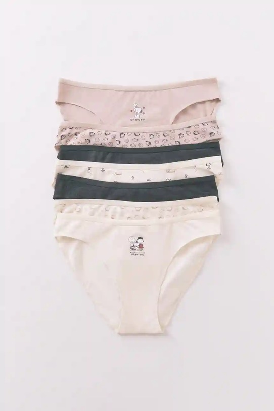 Σλιπ women'secret 7-pack 4932660 μπεζ AW25