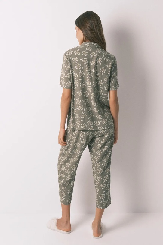 women'secret piżama 4852101 zielony