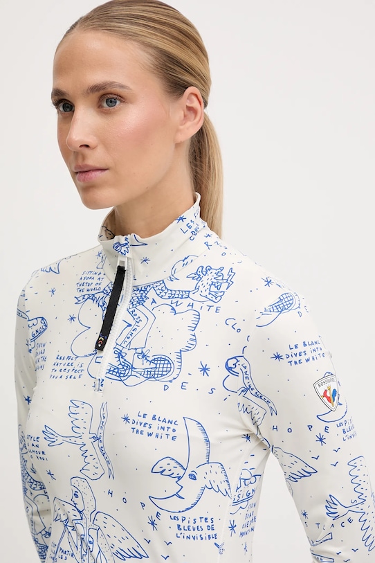 Rossignol longsleeve funkcyjny JCC beżowy RLOWL11