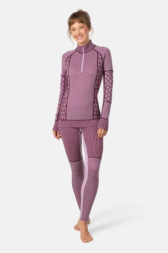Kari Traa longsleeve funkcyjny SMEKKER fioletowy 622681