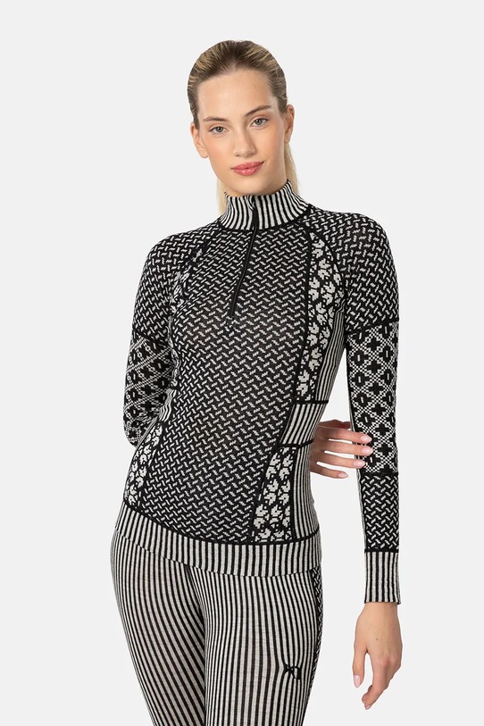 Kari Traa longsleeve funzionale SMEKKER sport invernali nero 622681
