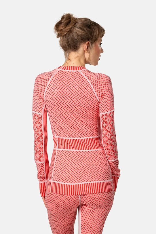 Функціональний лонгслів Kari Traa SMEKKER 622682 помаранчевий AW25