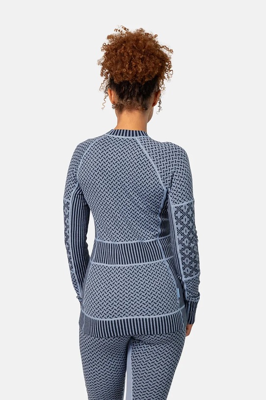 Kari Traa longsleeve funkcyjny SMEKKER 622682 granatowy AW25