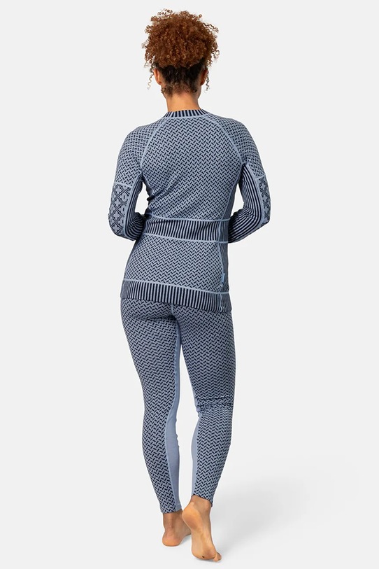Odzież Kari Traa longsleeve funkcyjny SMEKKER 622682 granatowy