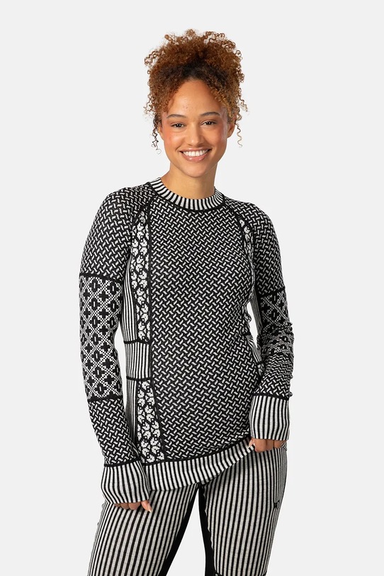 Kari Traa longsleeve funkcyjny SMEKKER sporty zimowe czarny 622682