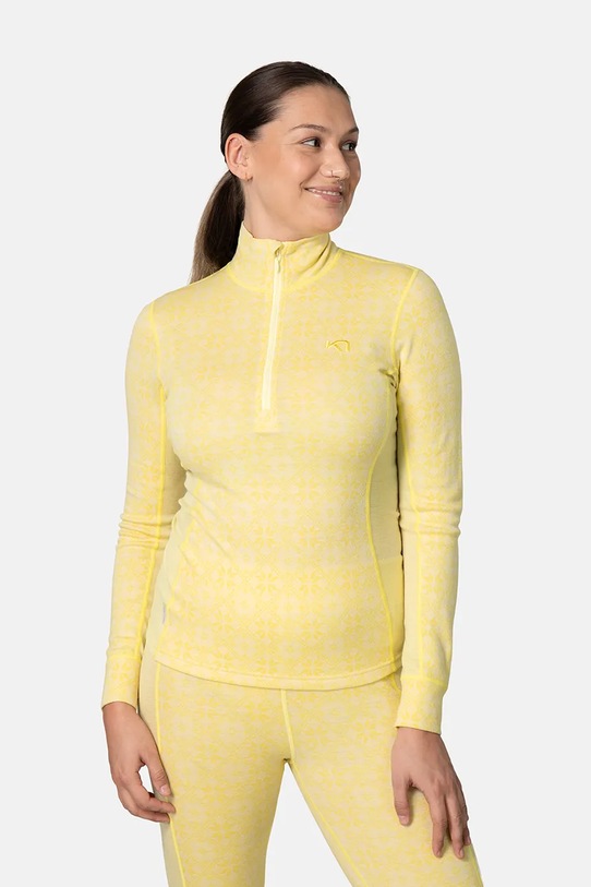 Kari Traa bluza funkcyjna ROSE sporty zimowe żółty 622691