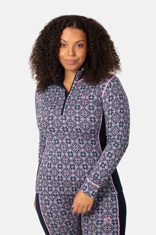 Odzież Kari Traa bluza funkcyjna ROSE 622691 fioletowy