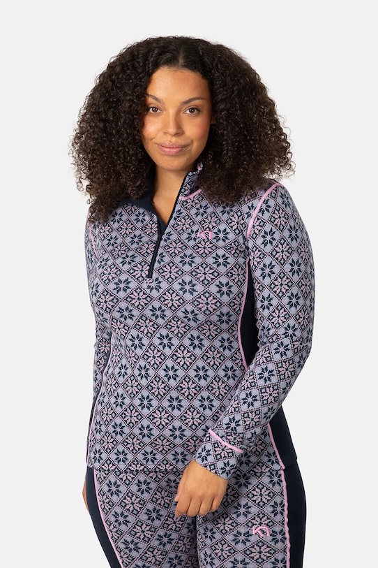 Ρούχα Ισοθερμικό φούτερ Kari Traa ROSE 622691 μωβ