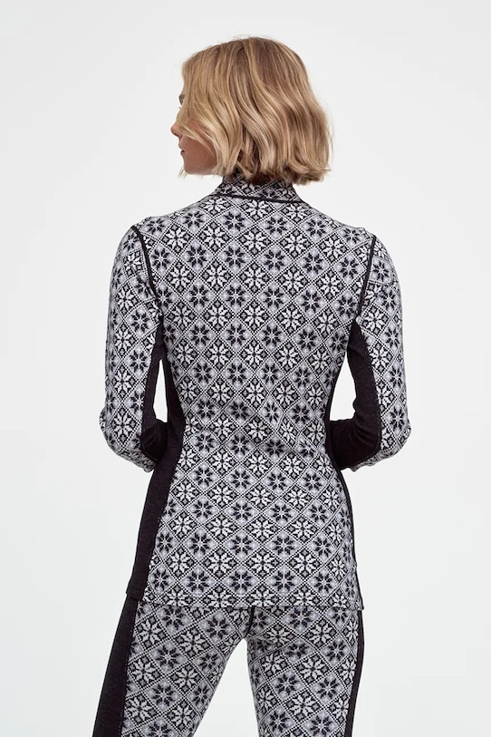 Функционален суичър Kari Traa ROSE 622691 черен AW25
