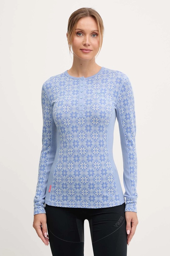Kari Traa longsleeve funkcyjny ROSE sporty zimowe niebieski 622692
