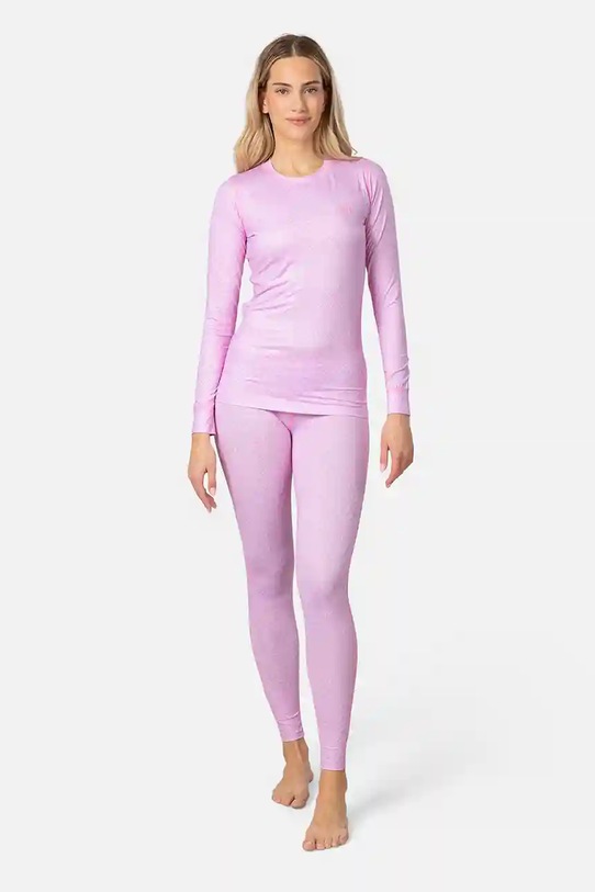Odzież Kari Traa longsleeve funkcyjny FRYD 622926 różowy