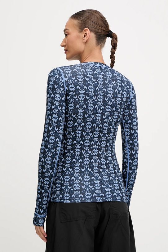 Kari Traa longsleeve funkcyjny FRYD 622926 granatowy AW25