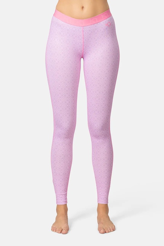 Kari Traa legginsy funkcyjne FRYD sporty zimowe różowy 622927