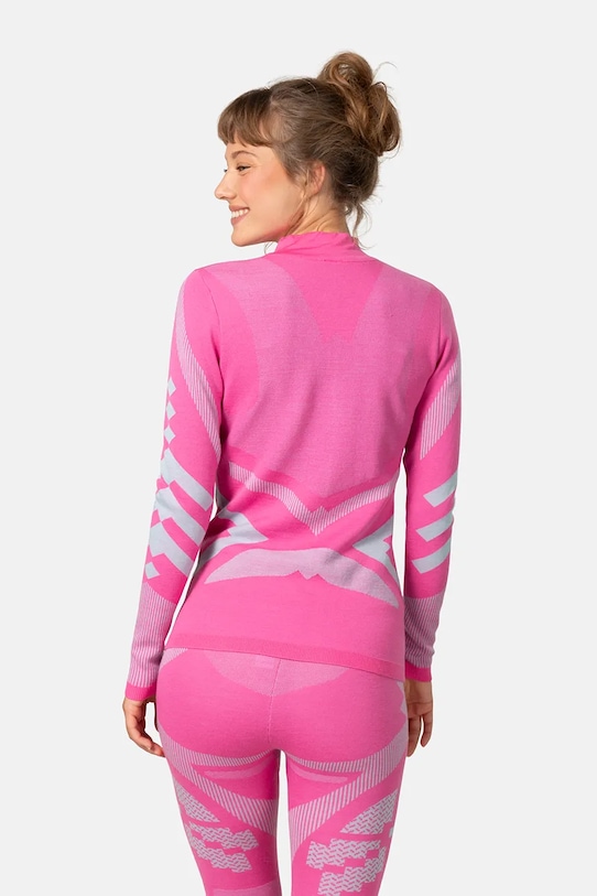 Funkční mikina Kari Traa FAITH 623594 růžová AW25