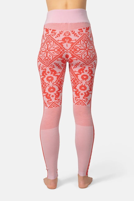 Abbigliamento Kari Traa leggings funzionali SAGA 623832 rosa