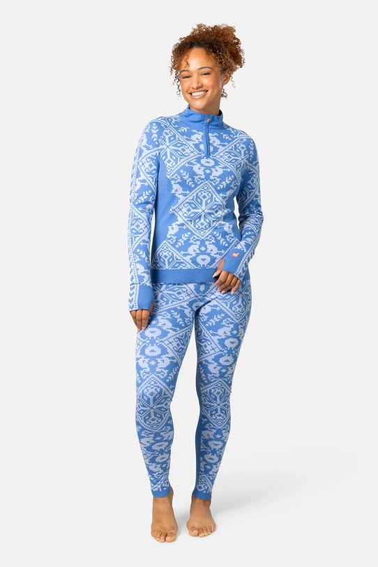 Odzież Kari Traa legginsy funkcyjne SAGA 623832 niebieski