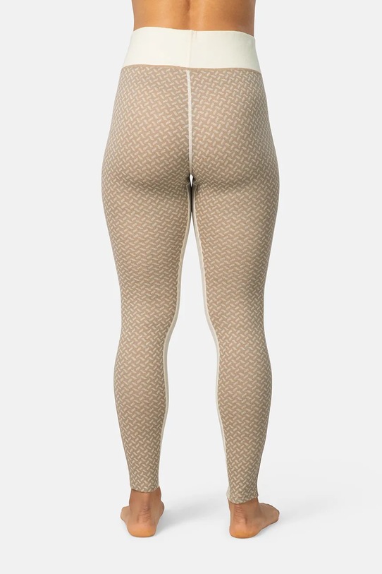 Kari Traa legginsy funkcyjne SMEKKER 623843 brązowy AW25
