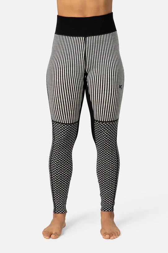 Kari Traa legginsy funkcyjne SMEKKER sporty zimowe czarny 623843