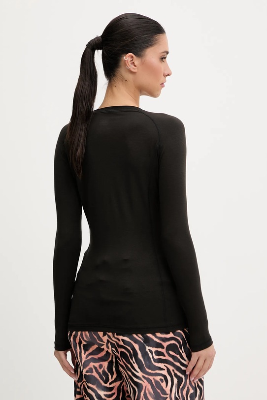 Odzież Descente longsleeve funkcyjny BASE LAYER TOP DW5FUD01LU czarny