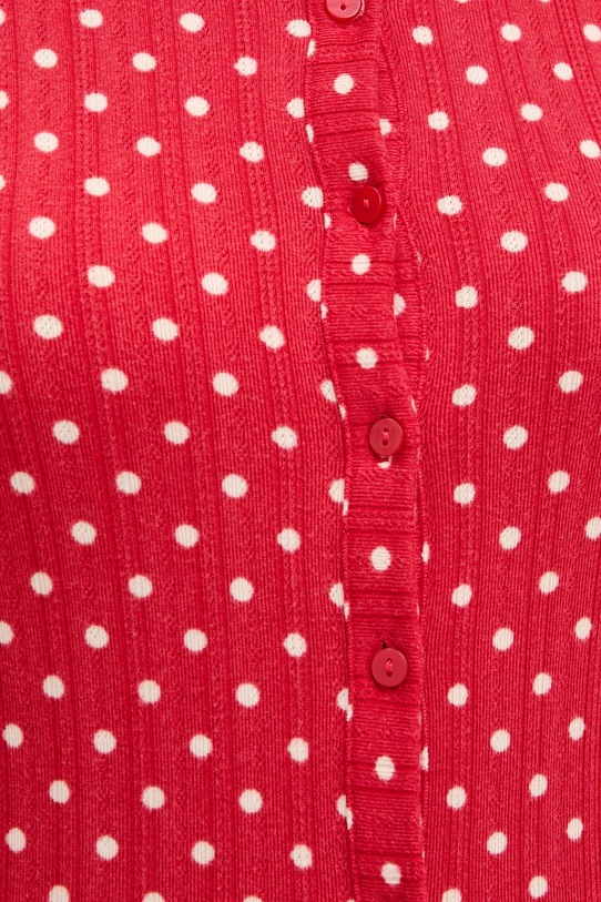 Abercrombie & Fitch longsleeve piżamowy czerwony KI146.5107.500