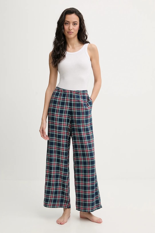 Hollister Co. spodnie piżamowe KI346.5091.252 granatowy AW25