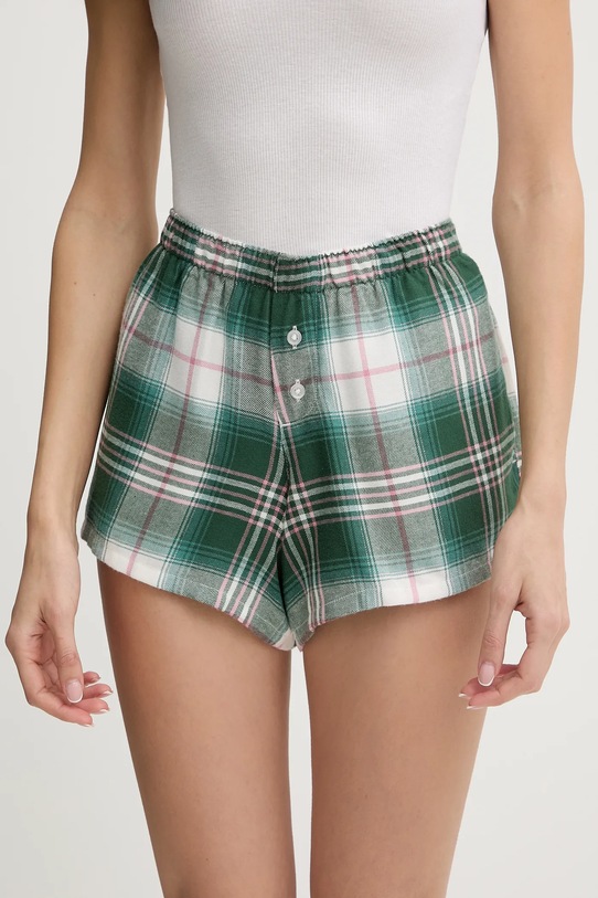 Hollister Co. szorty piżamowe tkanina zielony KI346.5120.312