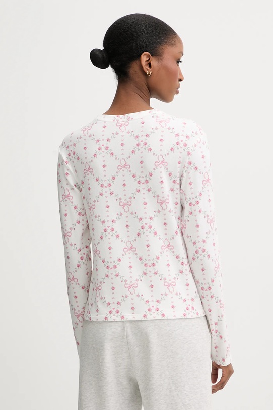 Hollister Co. longsleeve piżamowy KI346.5132.108 biały AW25