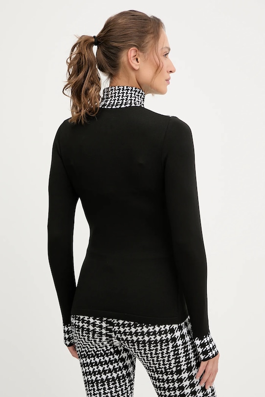 Oblečenie Funkčné tričko s dlhým rukávom Newland LADY T-NECK N46775.108 čierna